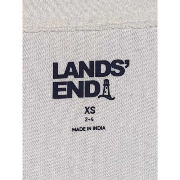 Lands End Shift Dress Womens XS Sleeveless Pockets Cover‎ Up Rainbow Tie Tye - Picture 5 of 10